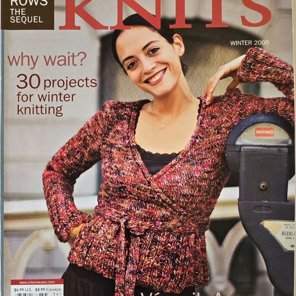 Interweave Knits Magazine Winter 2005 With 30 Winter Knitting Projects & Pattern